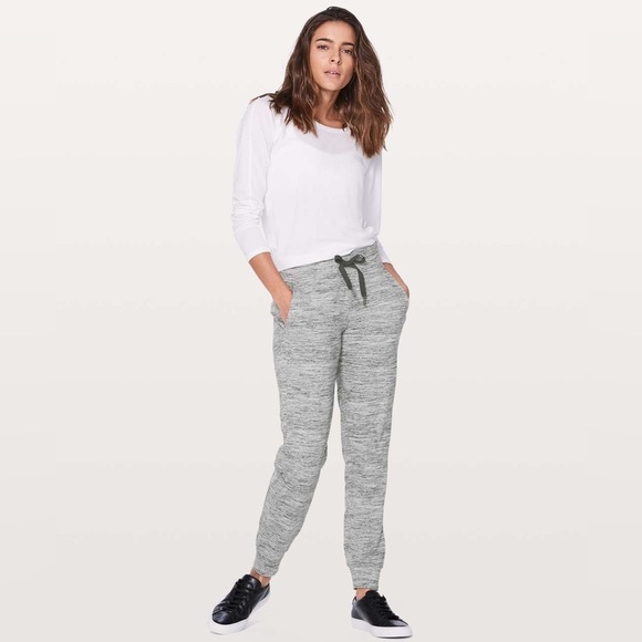 Lululemon Ready To Rulu Pant 29" in Space Dye Camo Seal Grey Deep Coal Size 2 - Picture 1 of 4